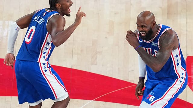 Sixers erase 29-point deficit behind Maxey, Embiid, LeBron James to stun Cavs in home opener