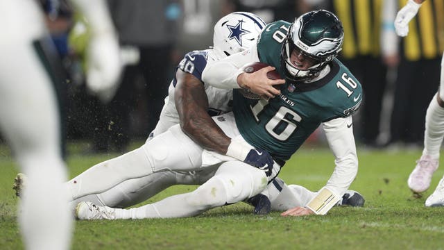 Eagles drop fifth straight in loss to Dallas Cowboys, longest winless streak since 2016