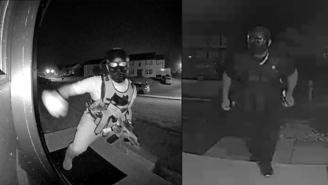 2 teens wearing masks, tactical gear charged in late-night door knocking prank, police say