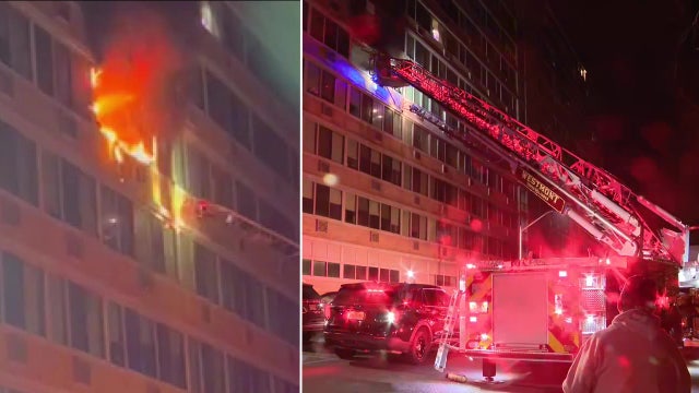 Dozens displaced after 3-alarm apartment fire in Camden County