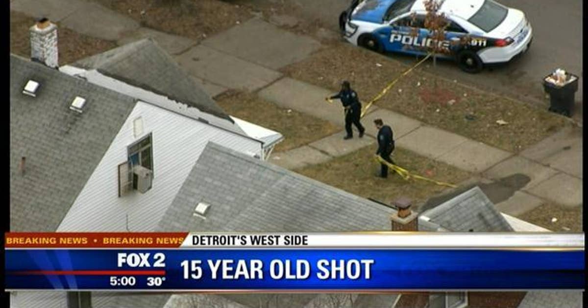 15-year-old shot on Detroit's west side (UPDATED) | FOX 2 Detroit