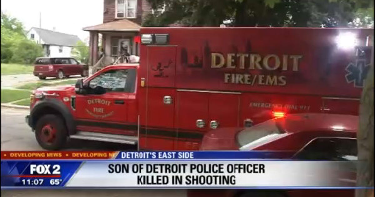 Son of Detroit Police Officer killed in shooting on Detroit's east side ...