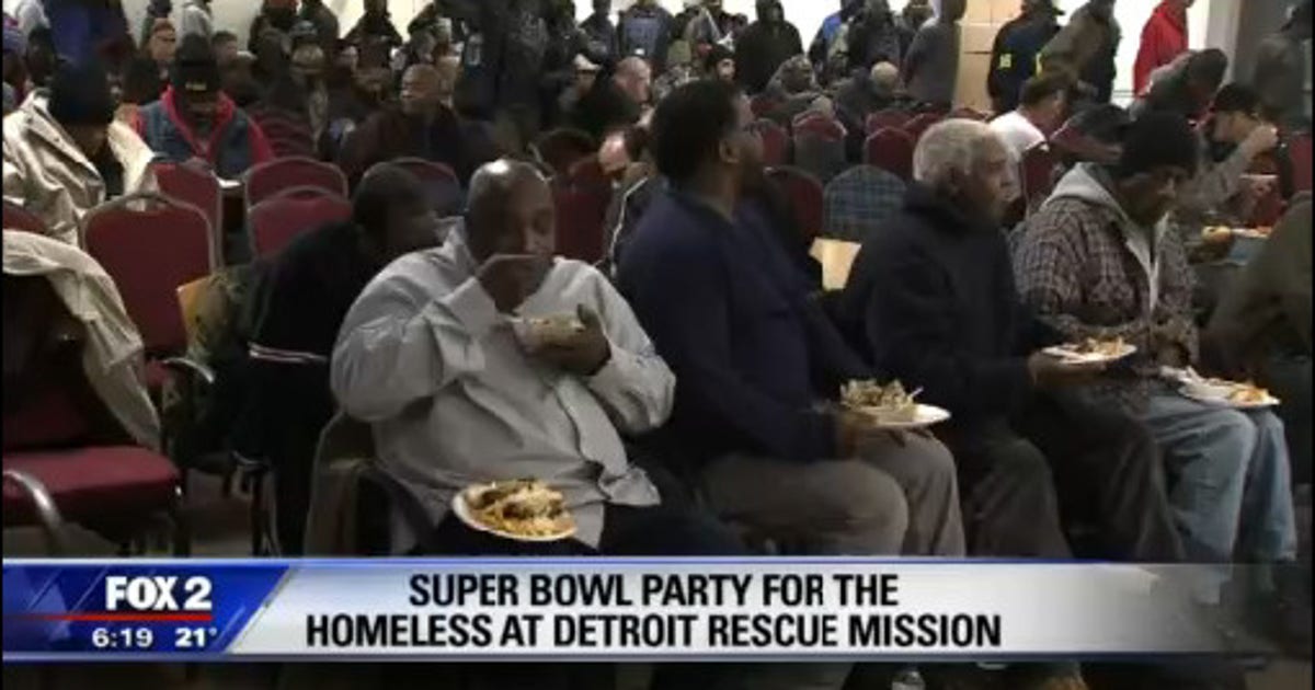 Detroit Rescue Mission plan Superbowl party for the homeless in Detroit ...
