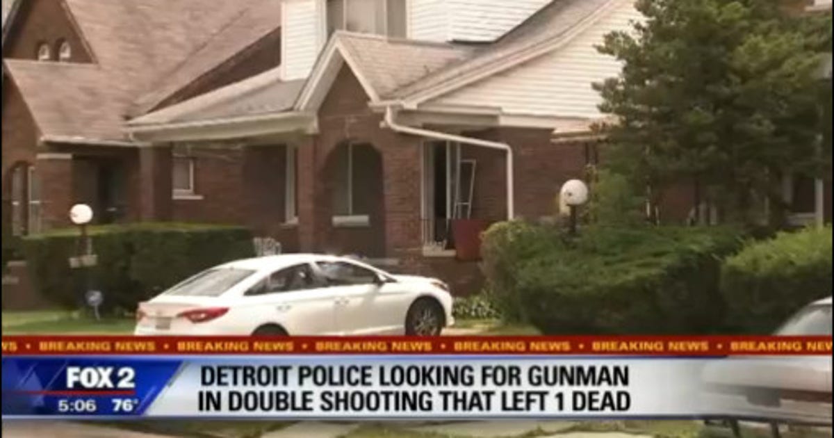Police looking for suspect in Detroit east side double shooting that ...