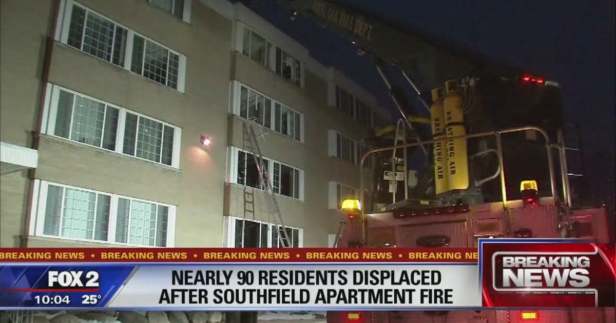 85 residents displaced after Southfield apartment fire | FOX 2 Detroit