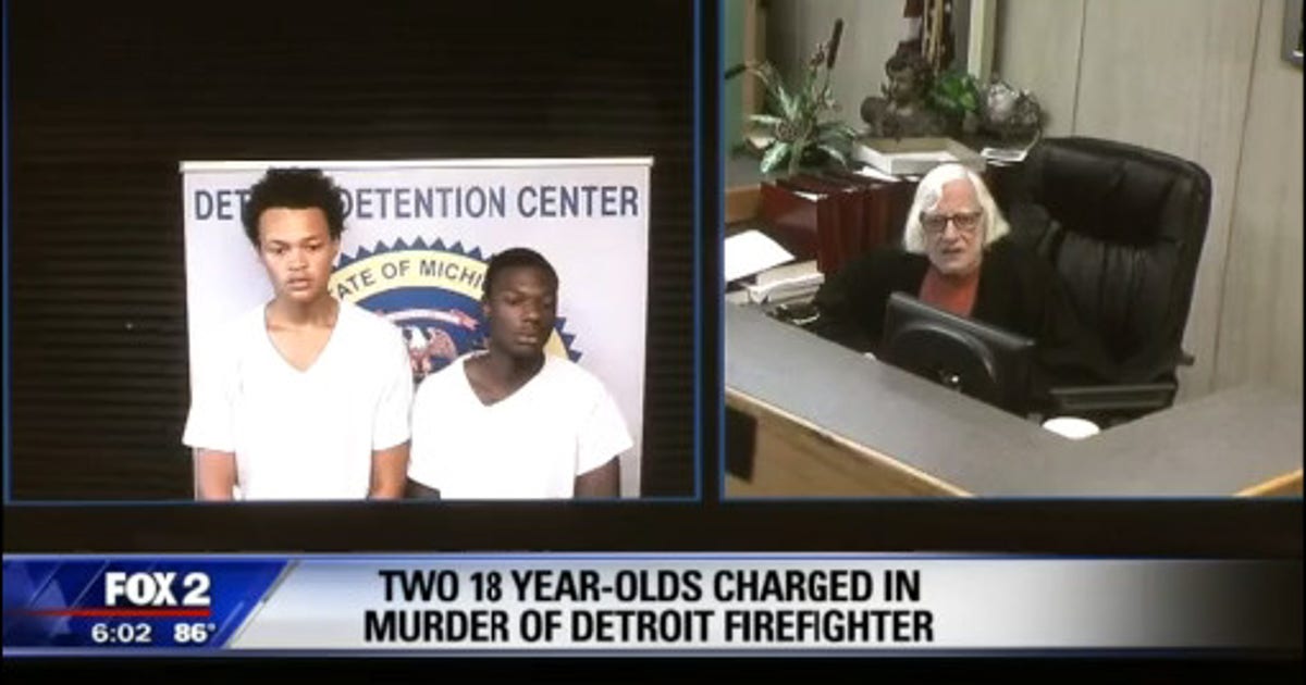 Two 18-year-olds charged in murder of Detroit firefighter | FOX 2 Detroit