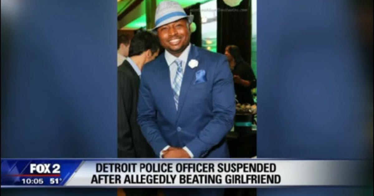 Detroit Police officer suspended after allegedly beating girlfriend ...
