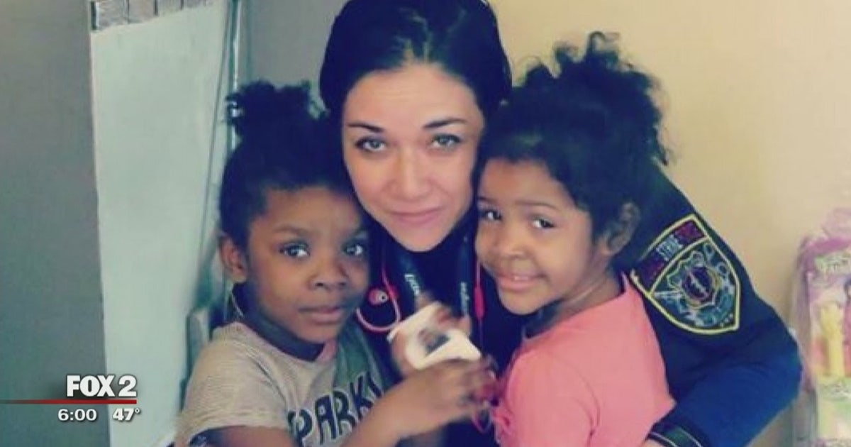 Detroit police officer forms special bond with murder victim's children ...