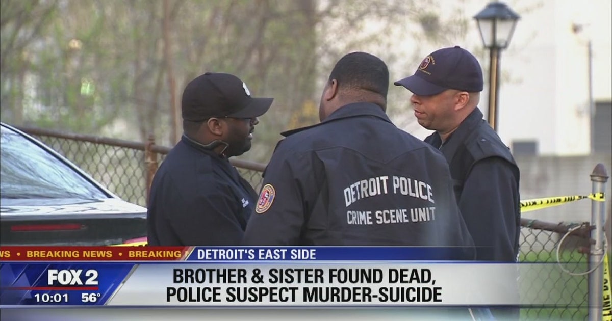 Developing: Detroit brother and sister dead in murder-suicide | FOX 2 ...