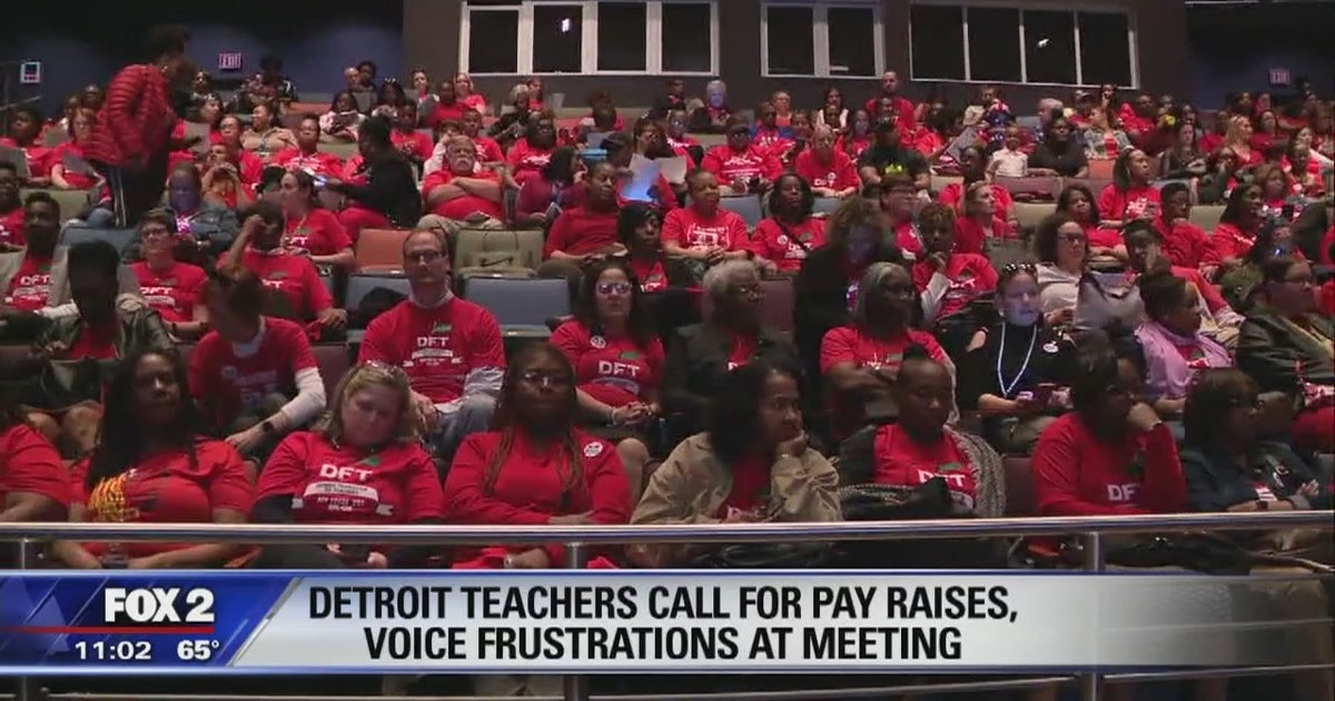 Hundreds of Detroit teachers voice growing frustrations at school board ...
