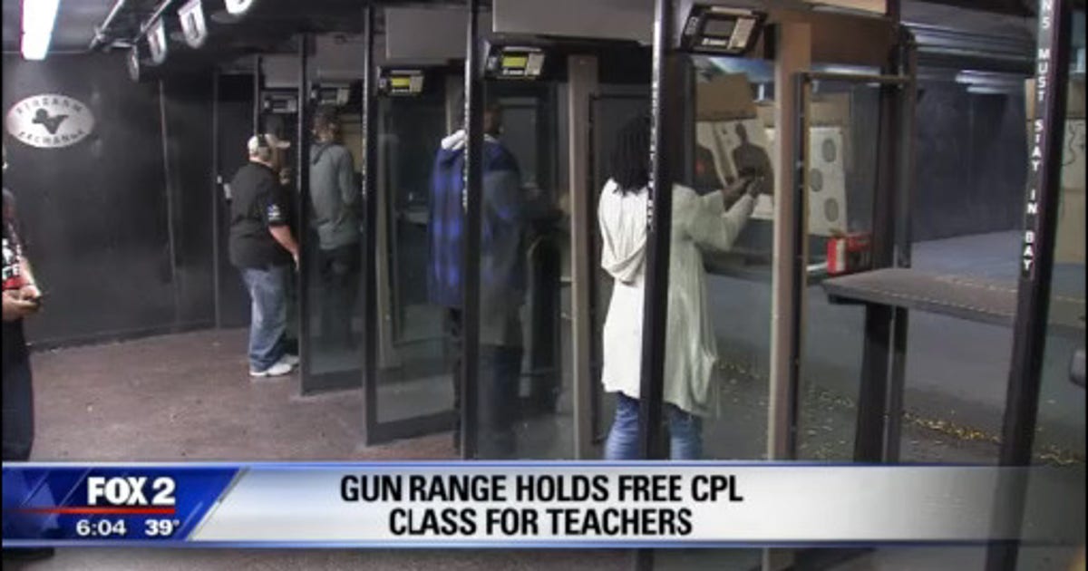 Livonia gun range holds free CPL class for teachers | FOX 2 Detroit
