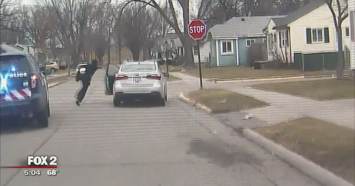 'Afraid' suspect leads cops on car chase, then foot race | FOX 2 Detroit