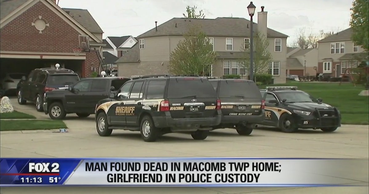 Man found dead in Macomb Twp.; girlfriend arrested | FOX 2 Detroit