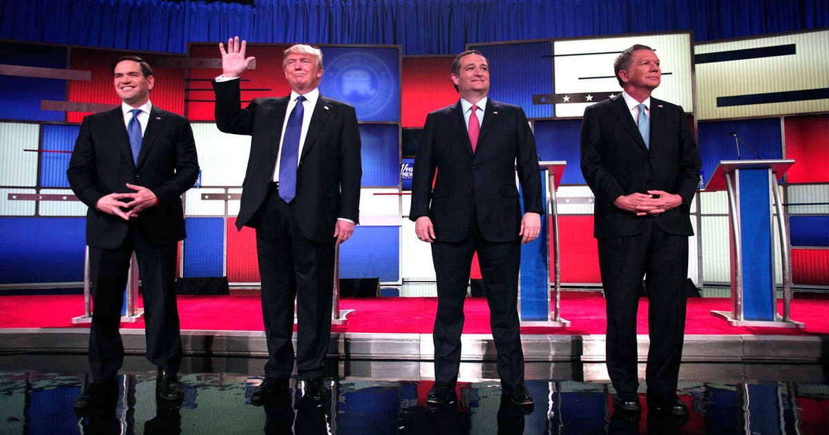 Photos from the GOP Debate at Fox Theatre in Detroit | FOX 2 Detroit