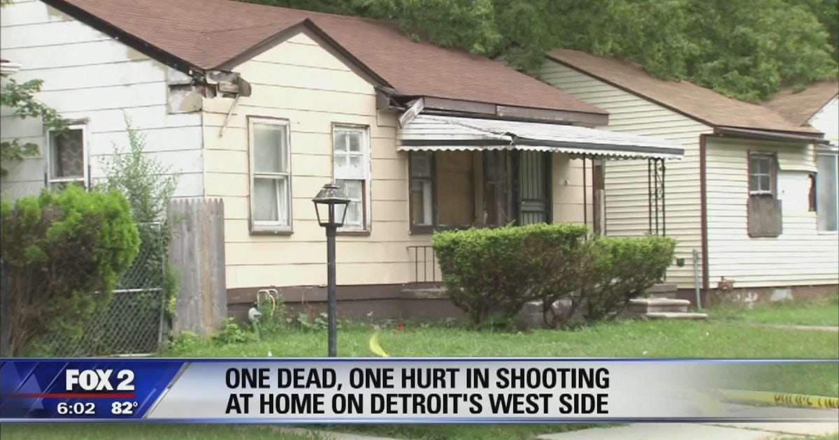 One dead, one hurt in shooting at home on Detroit's west side | FOX 2 ...