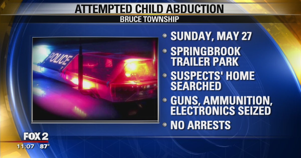 Possible attempted child abduction in Bruce Twp | FOX 2 Detroit