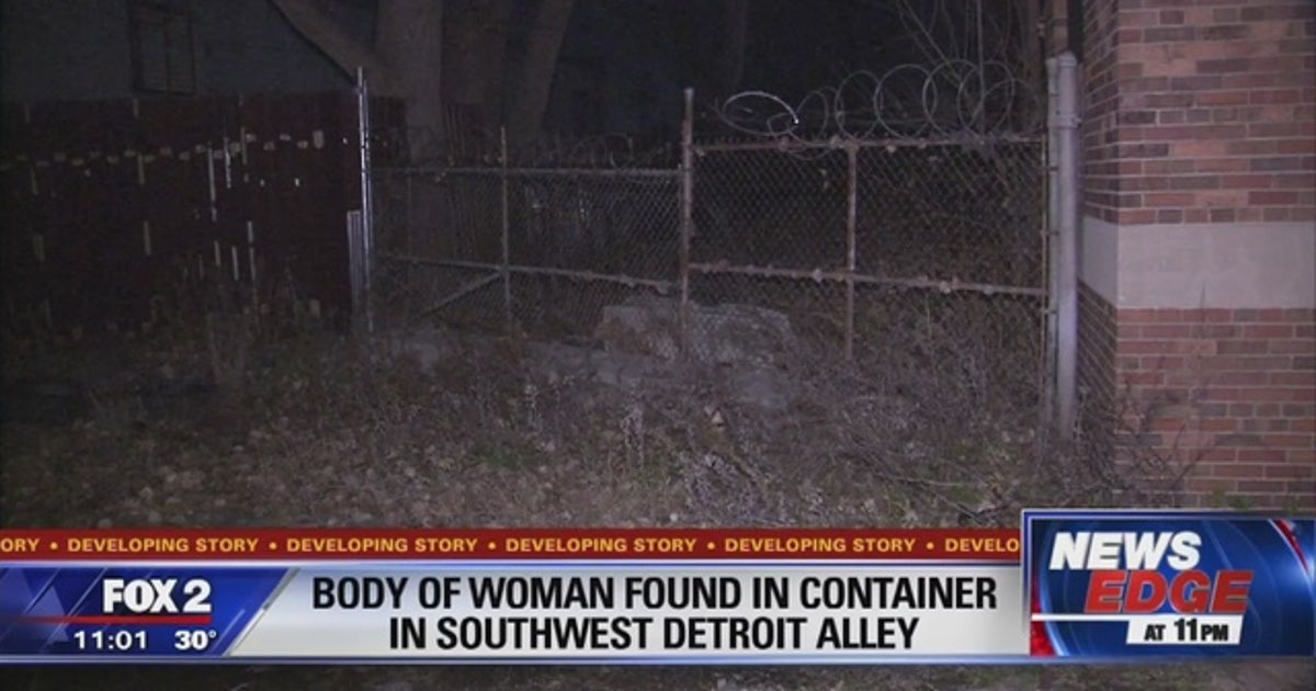 Woman found dead in plastic bin in Detroit alley identified | FOX 2 Detroit