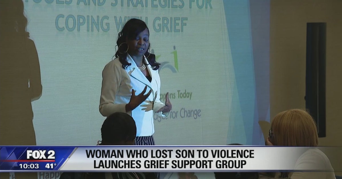 Woman who lost son to violence launches grief support group | FOX 2 Detroit