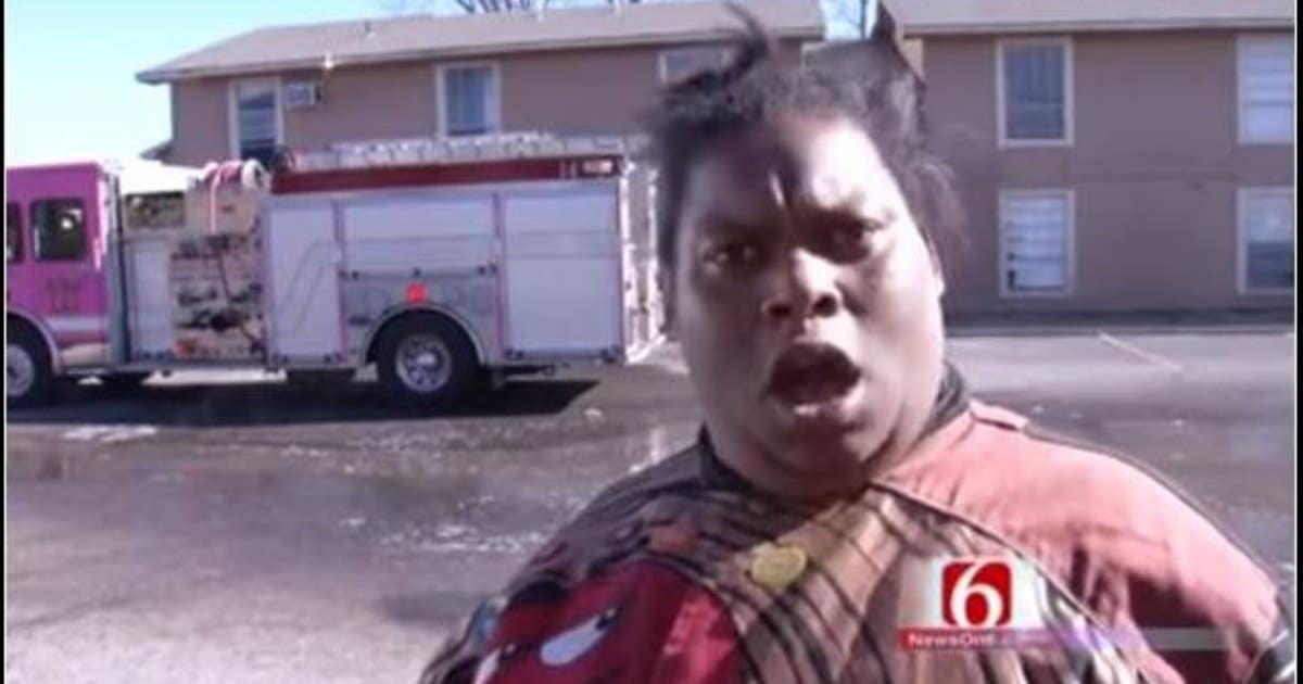 WATCH: Woman gives hilarious account of apartment fire | FOX 2 Detroit