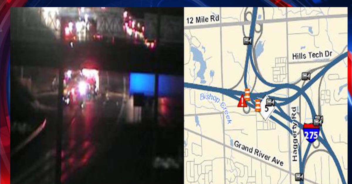 Car going wrong way hits semi truck on I-96 | FOX 2 Detroit