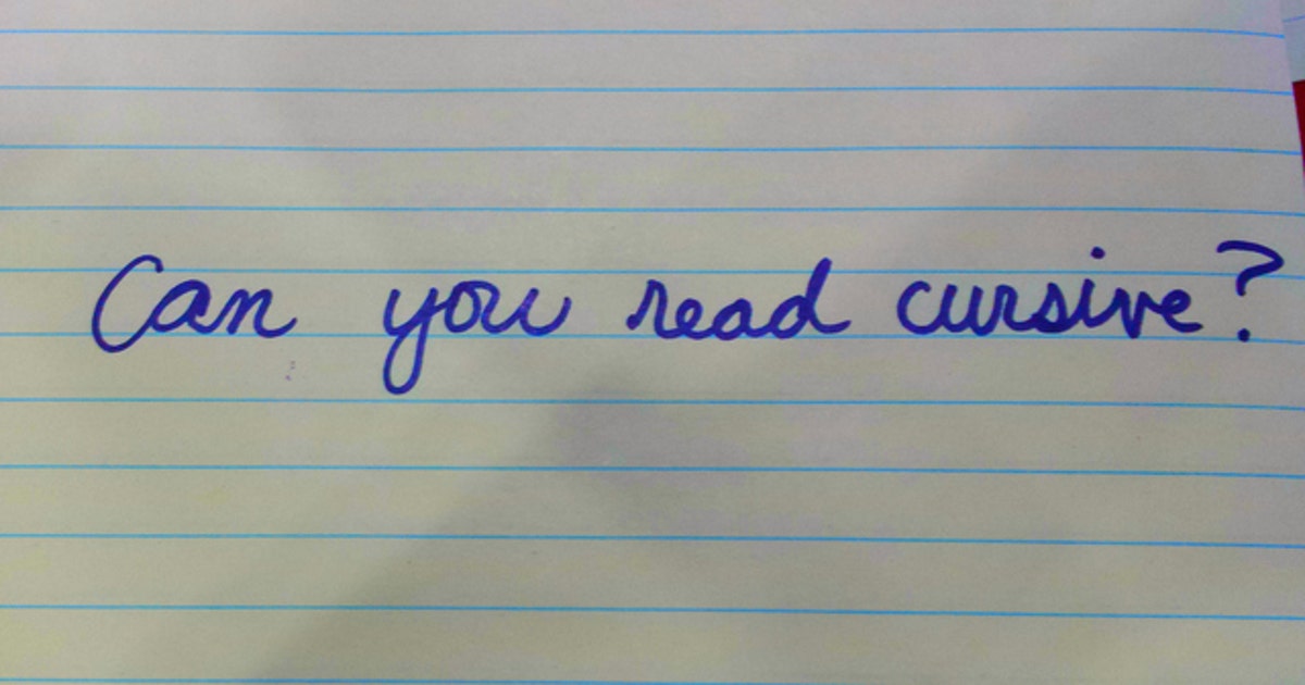 Michigan lawmaker looks to bring back cursive to public school ...