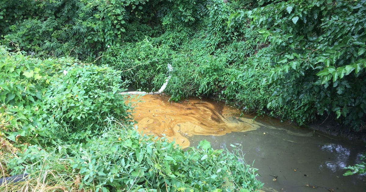 Massive fuel and oil leak contained in Clinton Twp | FOX 2 Detroit