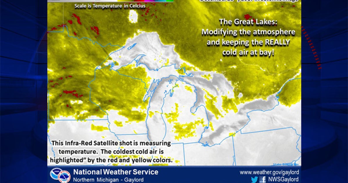 Great Lakes help keep coldest air out of Michigan | FOX 2 Detroit