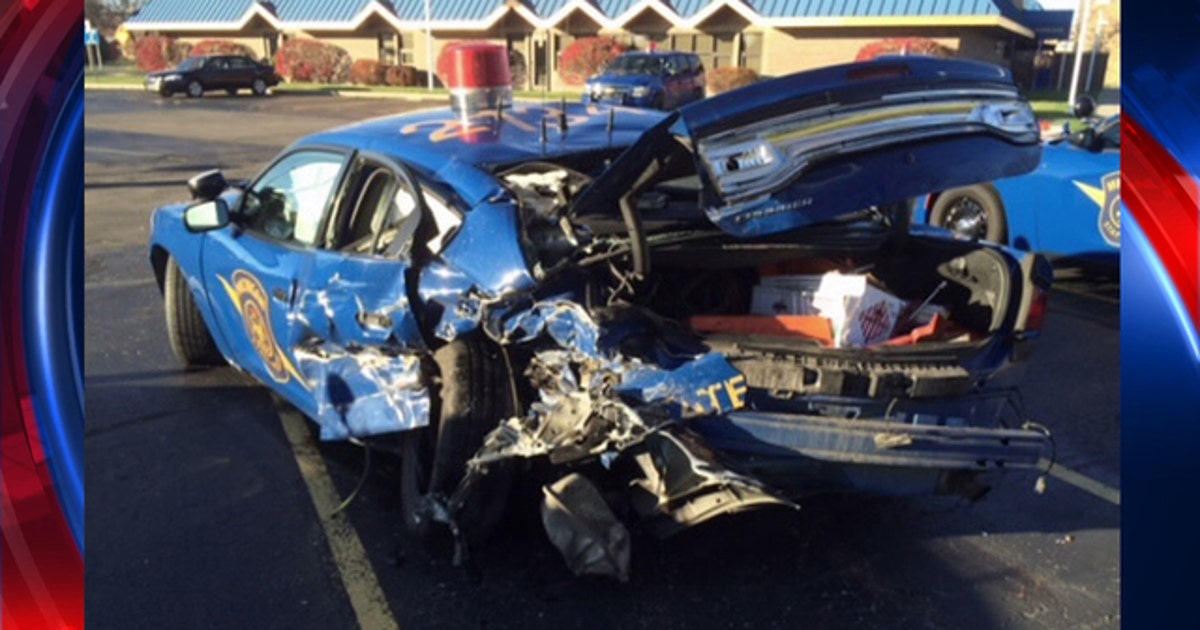 2 troopers hurt when suspected drunk driver smashes into car | FOX 2 ...