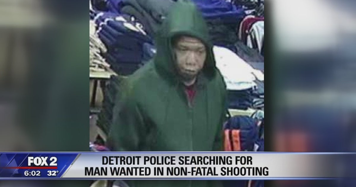 Detroit Police searching for man involved in non-fatal shooting | FOX 2 ...