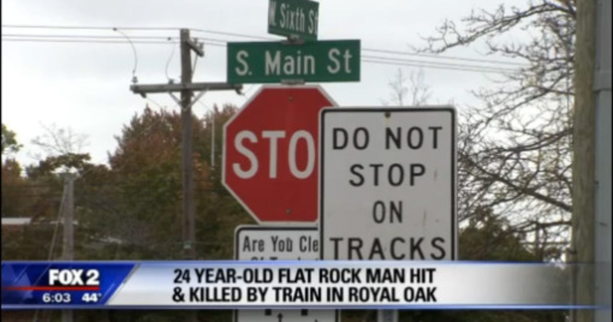Man hit, killed by train while attempting to cross tracks in downtown ...