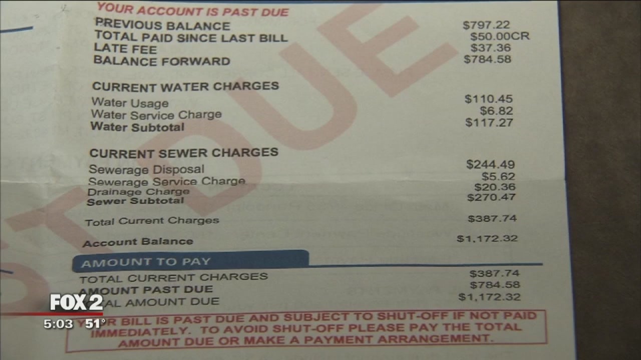 Detroit woman gets outrageous water bill after home improvements FOX