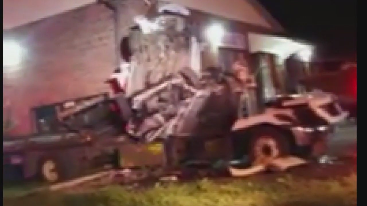 Impact of crash in Southgate sends car flying, landing on auto shop