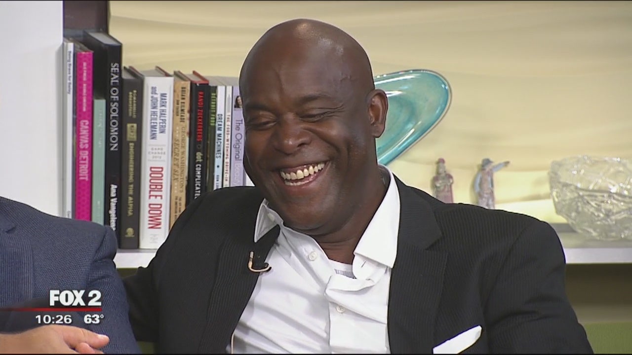 Comedian Mike Bonner performing at Mark Ridley's Comedy Castle