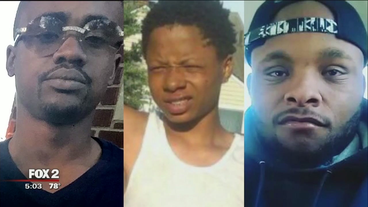 Emotional crowd gathers after Detroit triple murder; police say it was ...