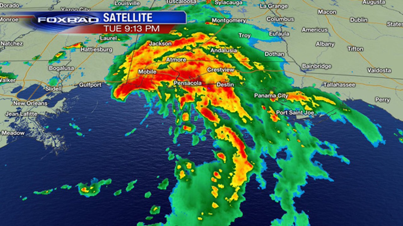 Tropical Storm Gordon makes landfall along Gulf Coast