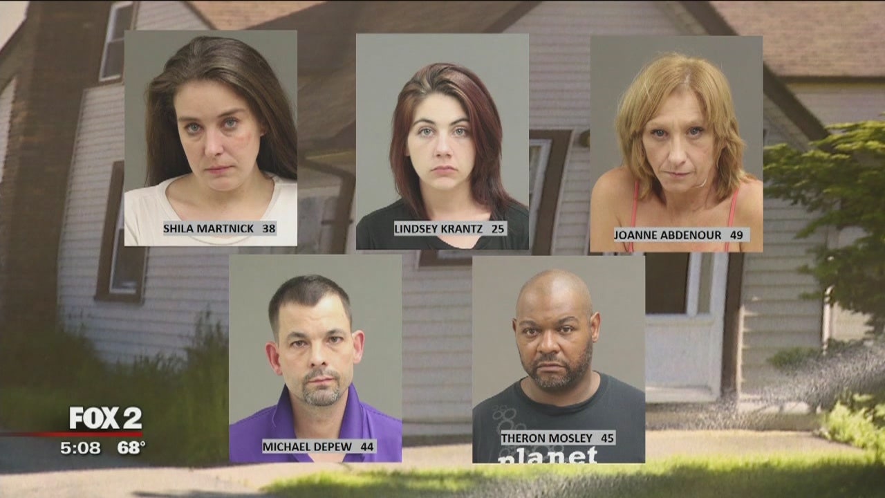 Five charged in prostitution sting in Warren, suspects facing between four and 40 years