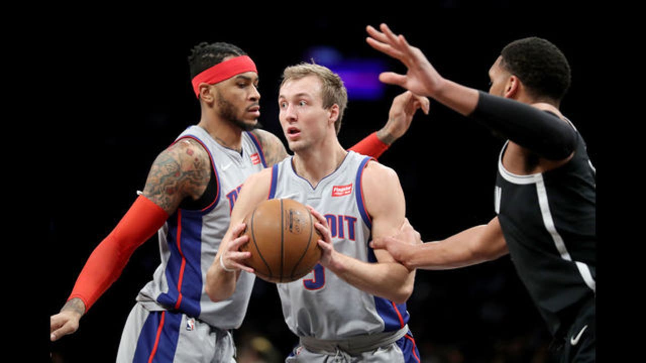 Pistons say Kennard to continue rehab for 2 more weeks