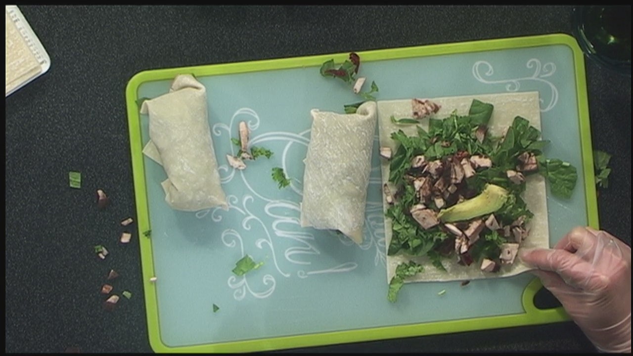 Avocado & SunDried Tomato Egg Rolls