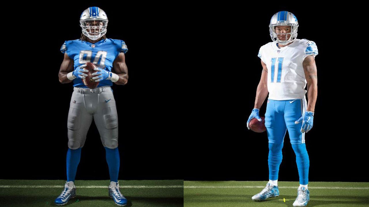 Detroit Lions unveil 4 new Nike uniforms including throwbacks, Color Rush