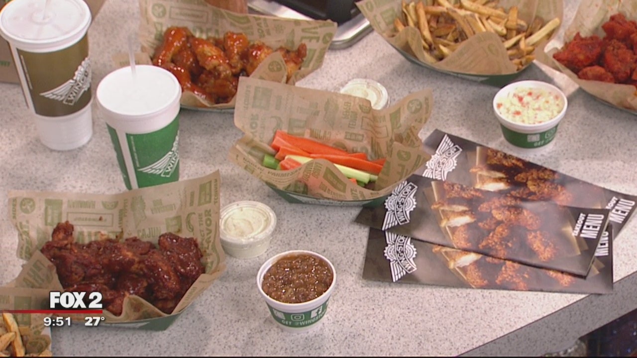 Perfect party wings with Wingstop