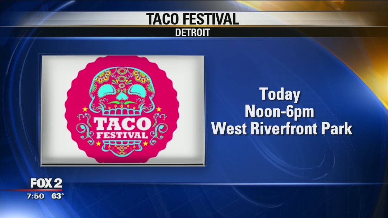 Inaugural Taco Festival Detroit at West Riverfront Park Inaugural Taco Festival Detroit at West Riverfront Park
