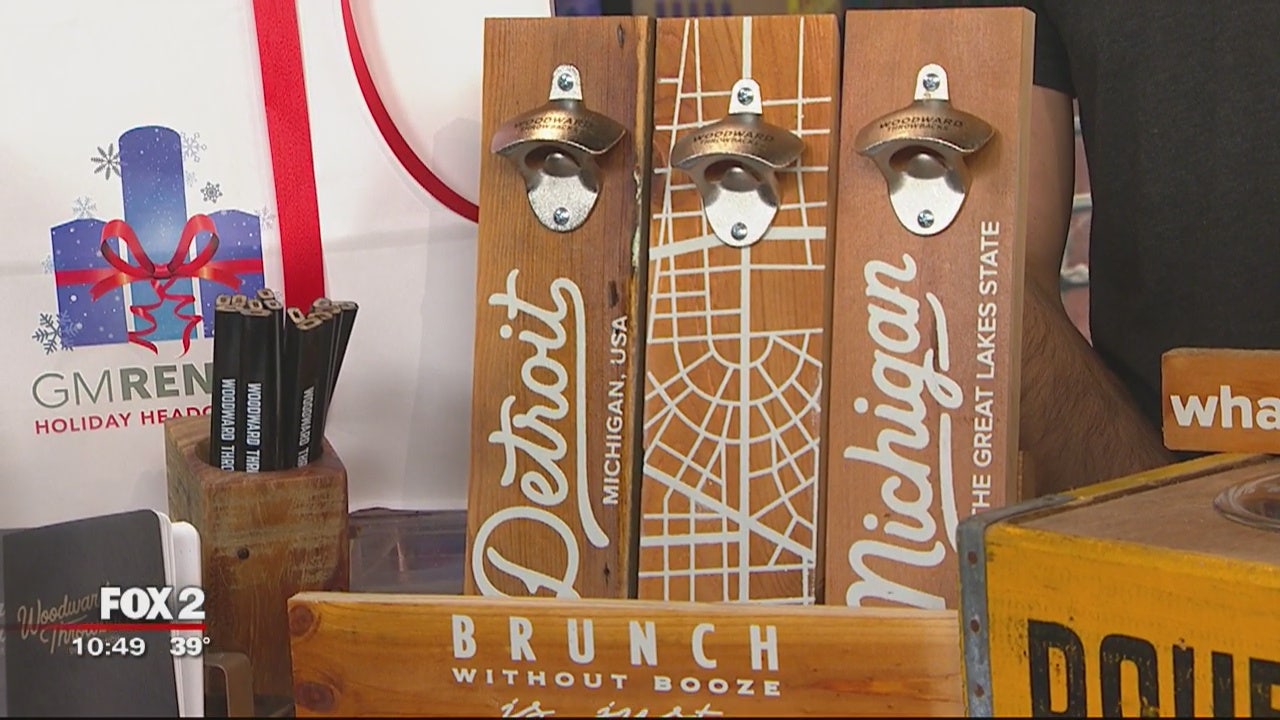 Woodward Throwbacks at GMRENCEN's Holiday Headquarters