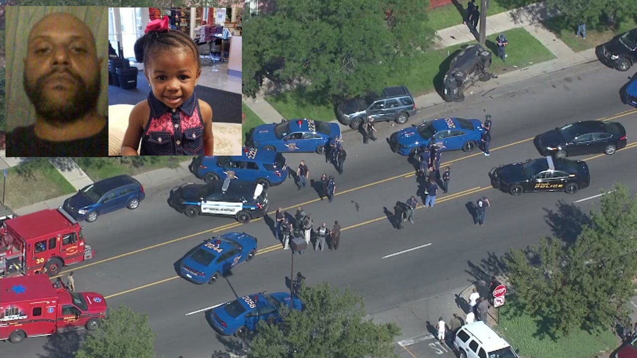 AMBER Alert suspect in custody, 2yearold girl found safe after miles