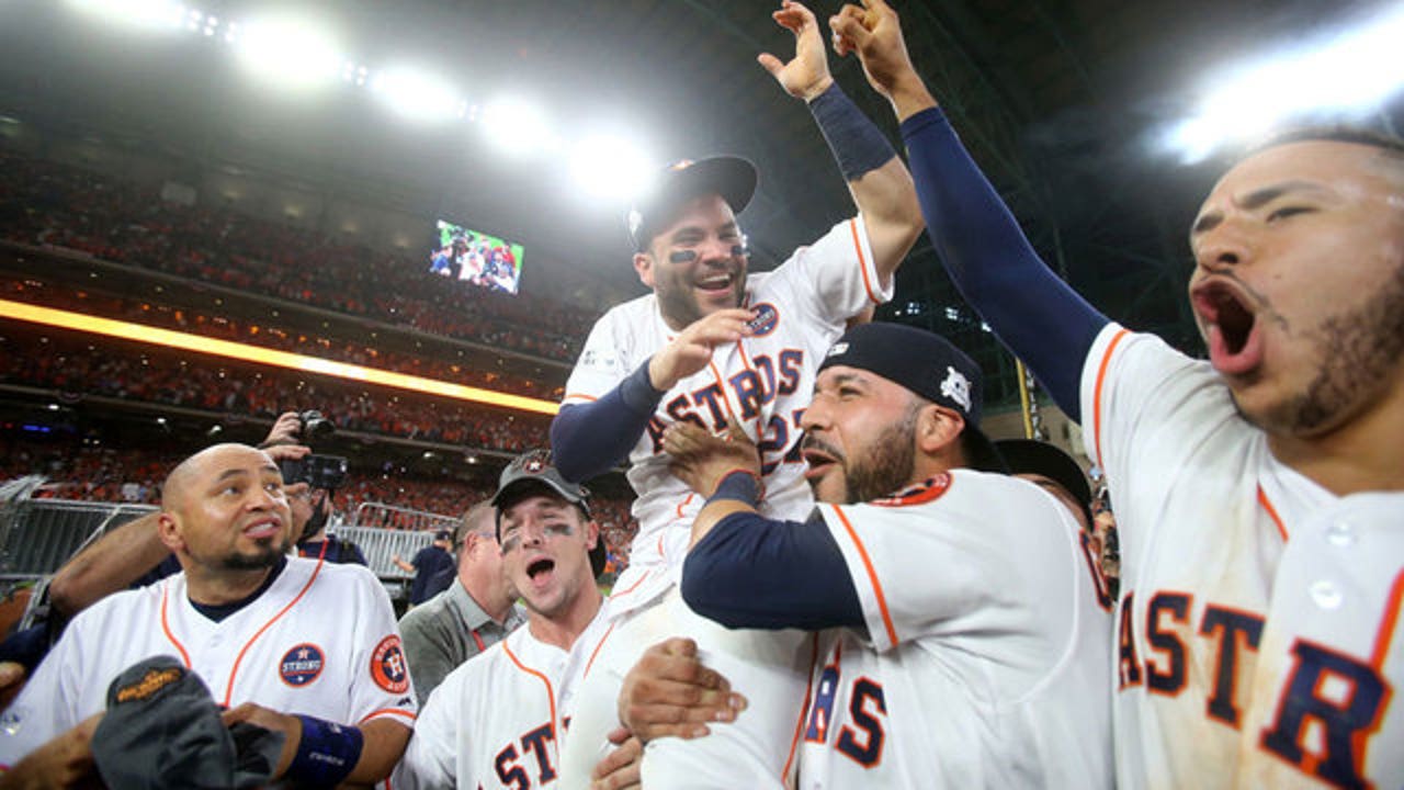 World Series: Jose Altuve aided by Reggie Jackson as Astros win