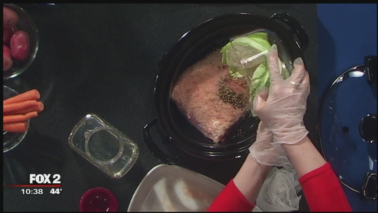Corned beef dinner recipe from Grobbel's
