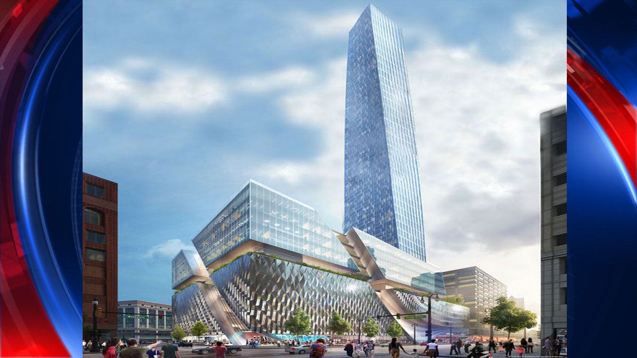 Dan Gilbert proposal for Hudson site would build tallest building in