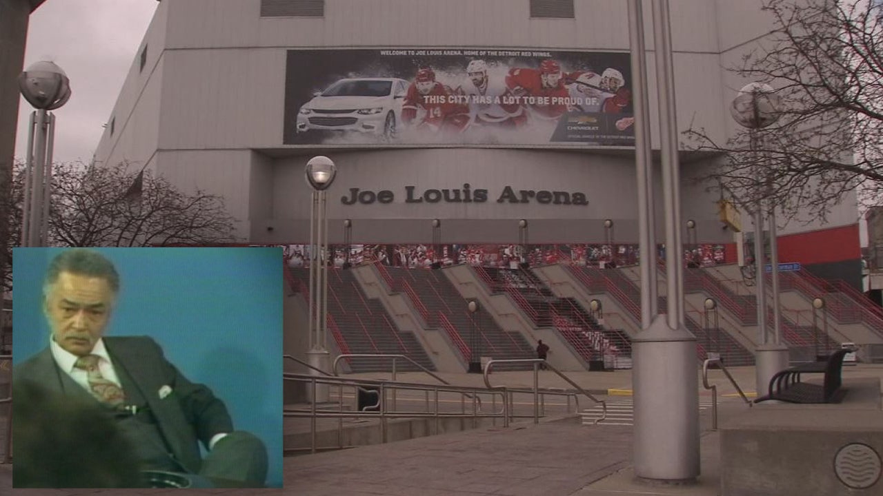 Joe Louis Arena demolition: Detroit Red Wings fans watch as last