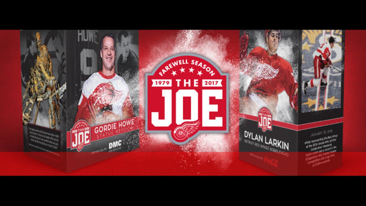 Red Wings' promotional schedule for final season at Joe Louis Arena