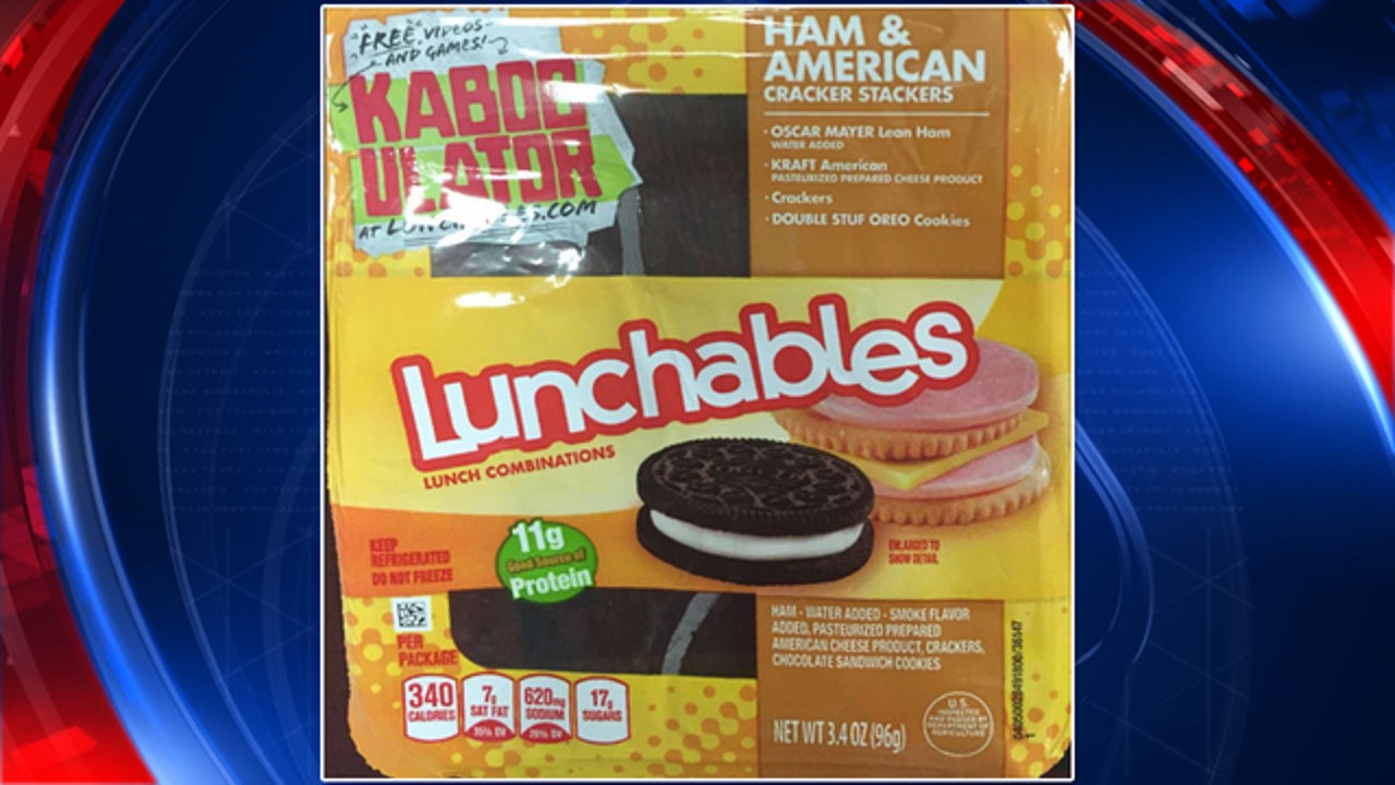 Nearly 1,000 pounds of Lunchables recalled due to undeclared allergens