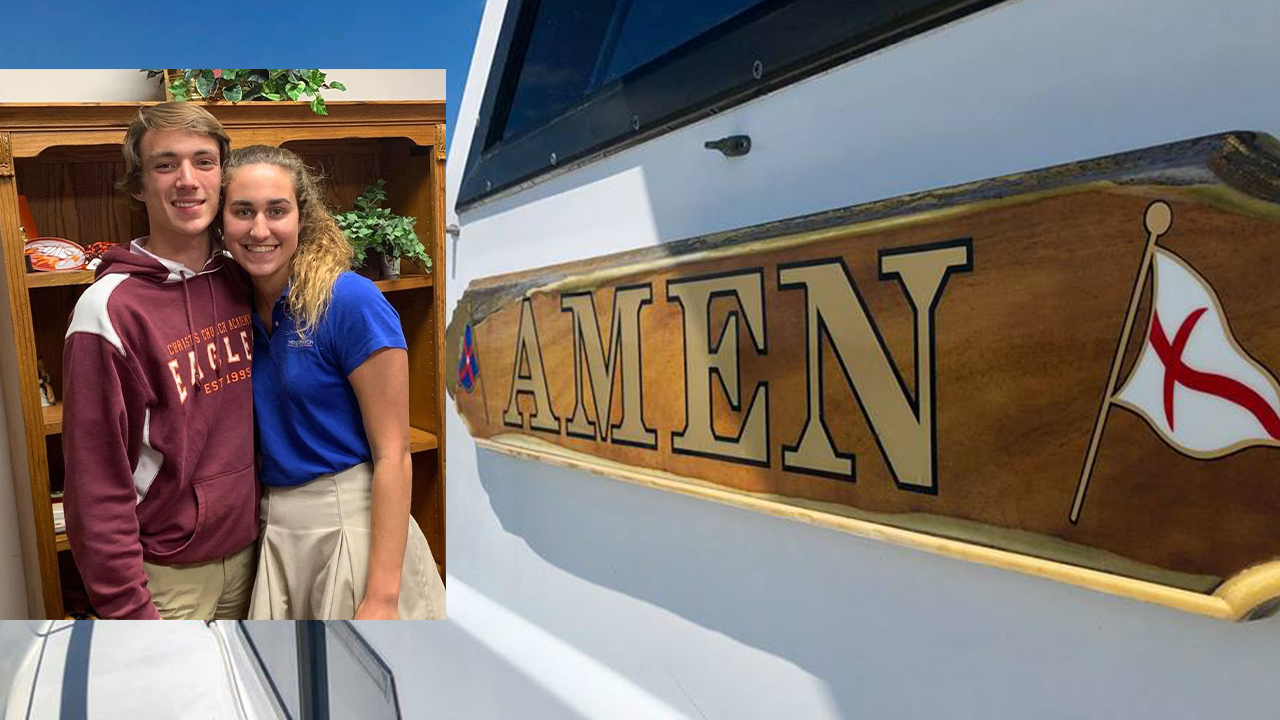 Florida teens stranded in ocean saved by boat named 'Amen' after(01)